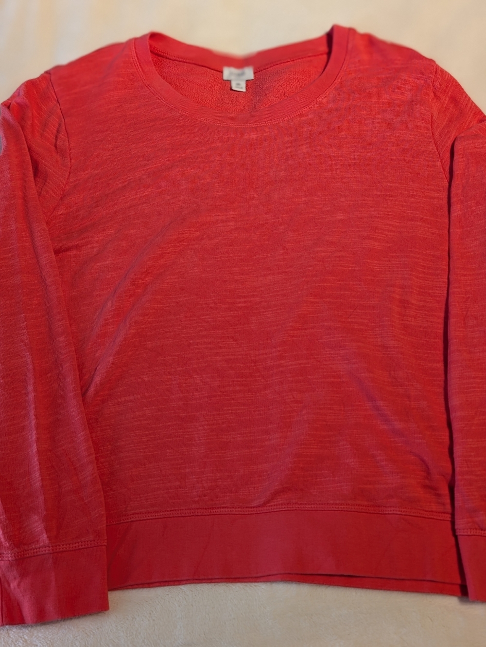 J. Crew pink Coral Sweater Top XL